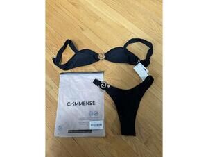 Commense Black Bikini Set - New with Tags, Size M